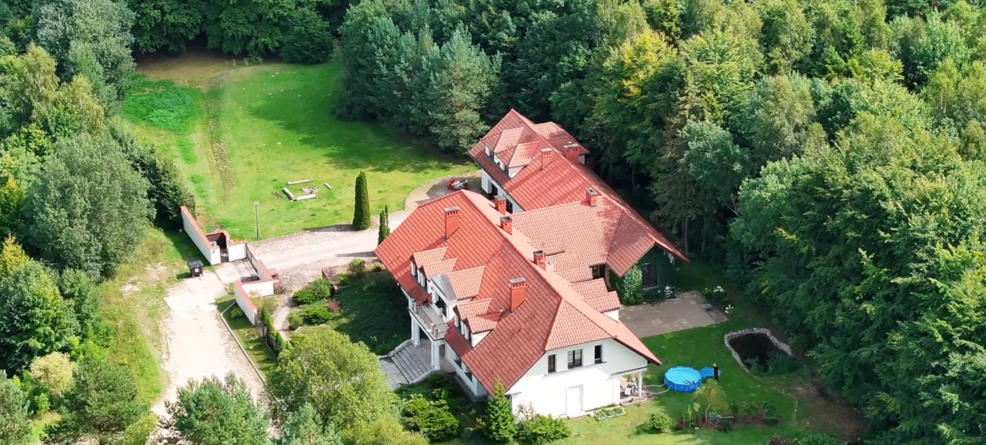 Ośrodek MyWay - widok z lotu ptaka